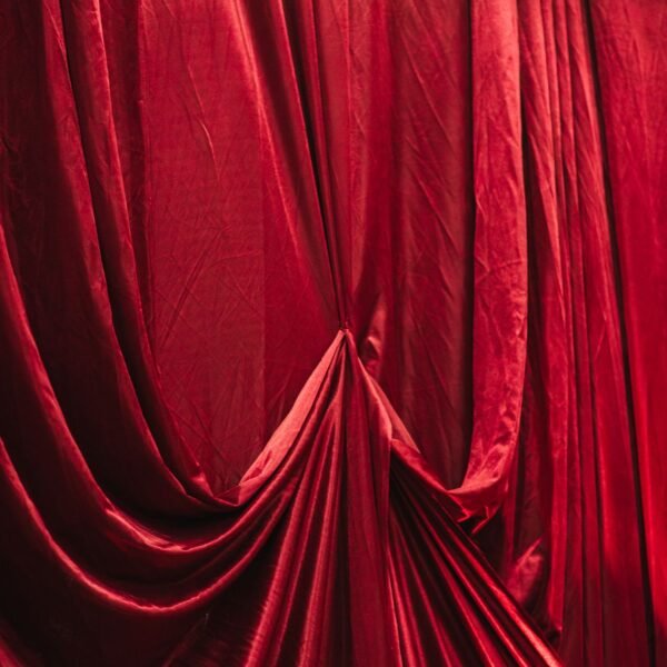 Deep Maroon Blackout Curtains – 7ft (Pair)