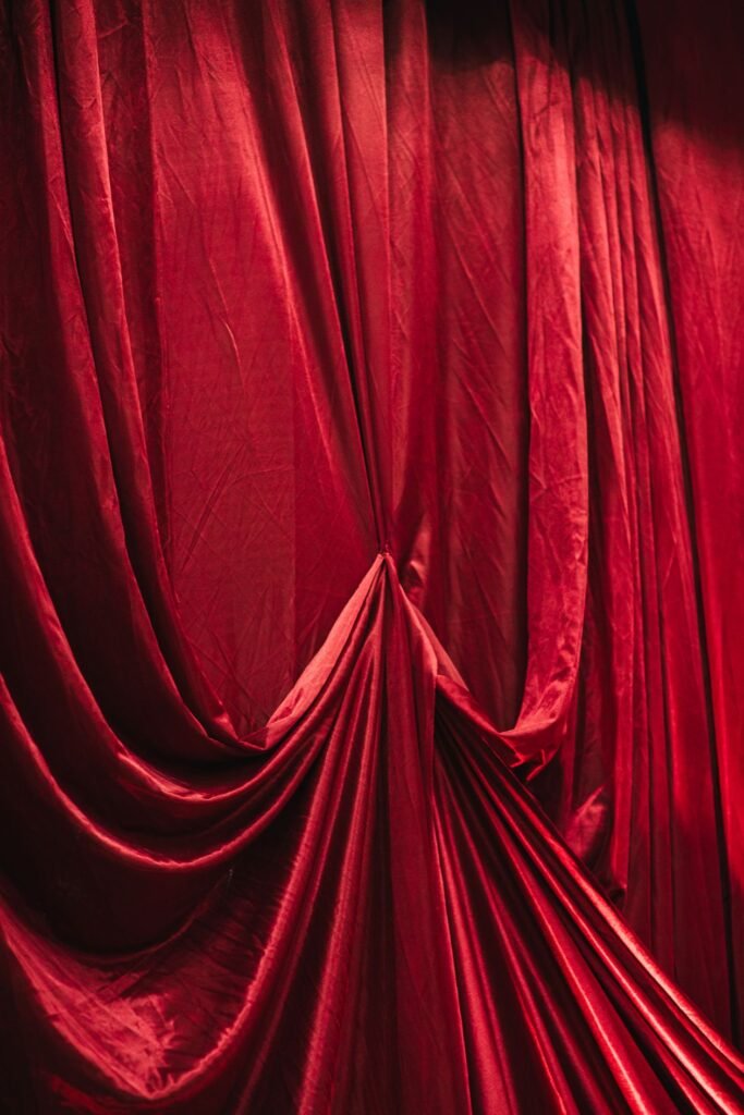 Deep Maroon Blackout Curtains – 7ft (Pair)