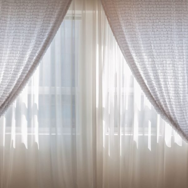 Frosted White Voile Panel – 9ft (Single Panel)