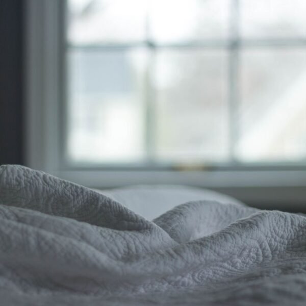 Classic White Satin Bedsheet – Queen Size